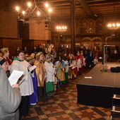 Zum Abschluss des Dreikönigssingen 2019 wurden die Sternsinger aus dem Dekanat Göttingen im Alten Rathaus empfangen.